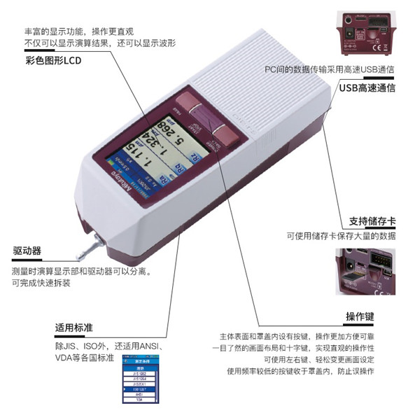 日本三丰粗糙度仪